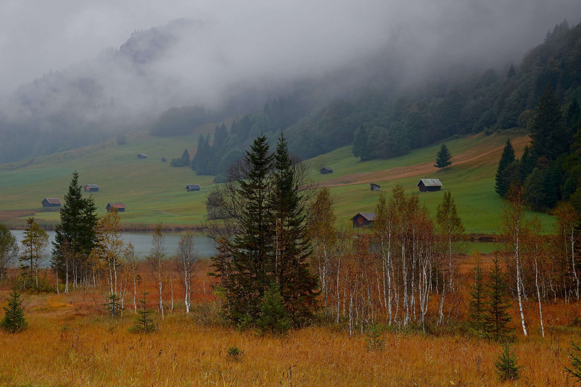 lake Geroldsee near Mittenwald